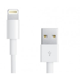 Cable Data de charge et synchronisation pour Apple iPhone 5, iPhone 5c, iPhone 5S - Blanc