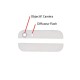 Vitre arrière haut et bas (BLANC) - iPhone 5S