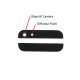 Vitre arrière haut et bas (NOIR) - iPhone 5