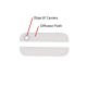 Vitre arrière haut et bas (BLANC) - iPhone 5