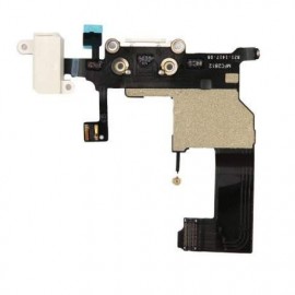 Connecteur de charge + Prise Jack + GSM + Micro (Blanc) - iPhone 5